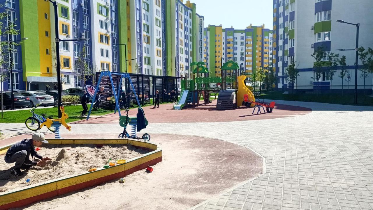 0157 Сучасні Нові Апартаменти Жк Щасливий Kiev Exterior foto
